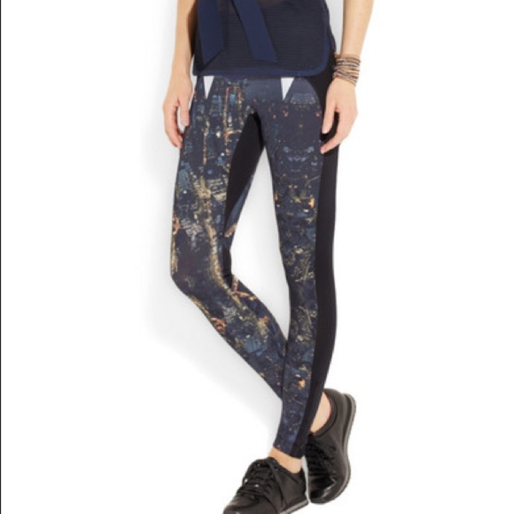 Lucas Hugh Lexington Ave. print stretch leggings